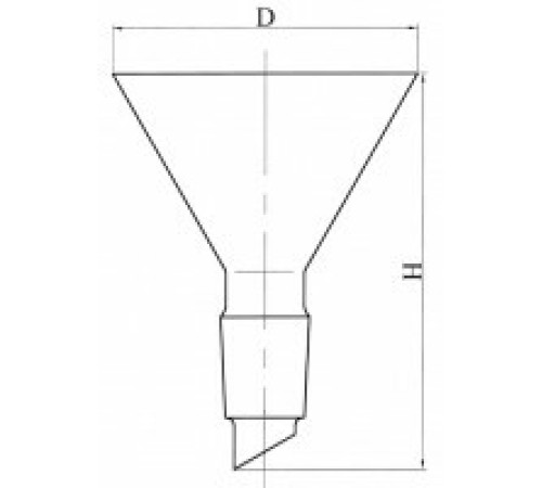 Воронка для порошков, эскиз 2-989