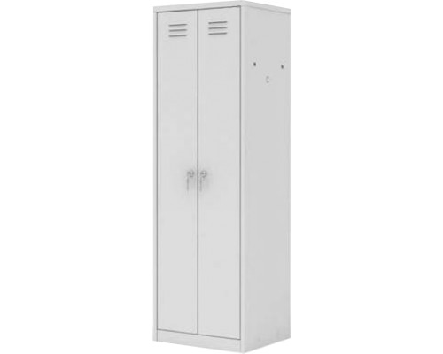 Шкаф металлический двухсекционный ШМД-60.50.186