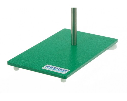 Штативная плита Bochem прямоугольное, длина 315 мм, ширина 200 мм, высота 6 мм, зеленый цвет, сталь