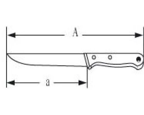 Нож Bochem с деревянной ручкой, складной, 100 мм, нержавеющая сталь