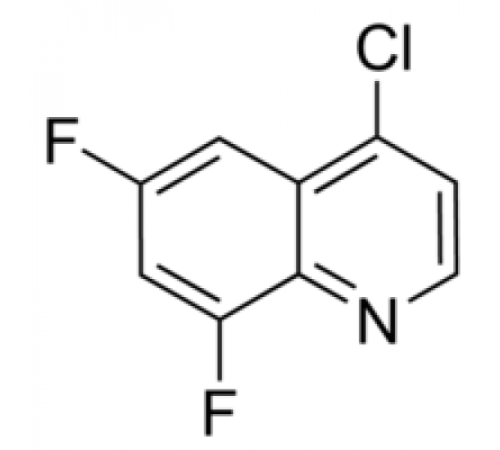 4-Хлор-6,8-дифторхинолин, 97%, Alfa Aesar, 1 г
