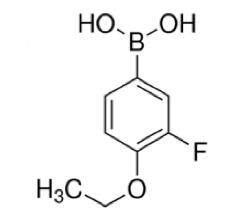 4-этокси-3-фторбензолбороновая кислота, 98%, Alfa Aesar, 1 г