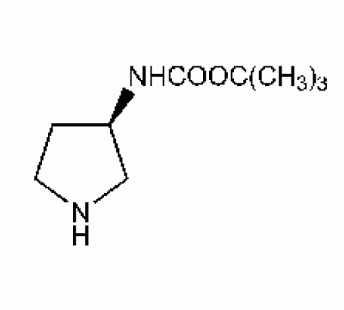 (R) - (+) -3 - (Boc-амино) пирролидин, 99%, 99% эи, Alfa Aesar, 5г