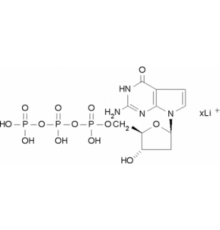 Литиевая соль 7-деаза-2'-дезоксигуанозин-5'-трифосфата 10 мкМ в H2O Sigma D8783
