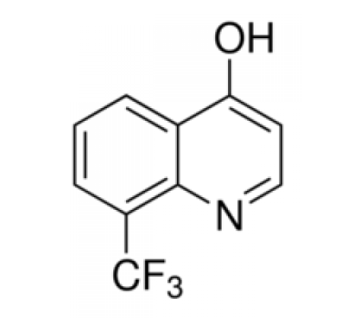 4-гидрокси-8- (трифторметил) хинолин, 98%, Alfa Aesar, 1г
