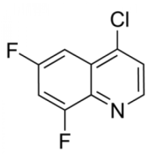 4-Хлор-6, 8-дифторхинолин, 97%, Alfa Aesar, 250 мг