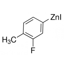 3-фтор-4-метилфенилцинк йодид, 0,5 М в ТГФ, в атмосфере аргона упакованы в закрывающемся ChemSeal ^ т тарные, Alfa Aesar, 50 мл