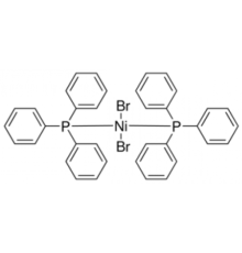 Dibromobis (трифенилфосфин) никель (II), 99%, Alfa Aesar, 1g