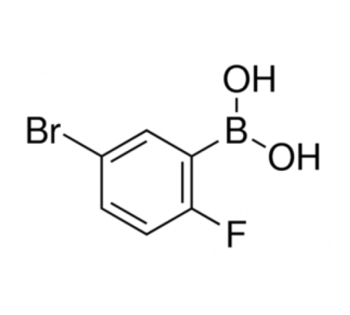 5-Бром-2-фторбензолбороновая кислота, 98%, Alfa Aesar, 1 г