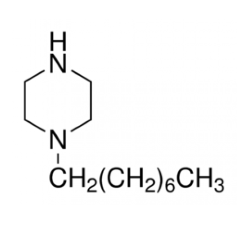 1-н-октилпиперазин, 97%, Alfa Aesar, 1 г