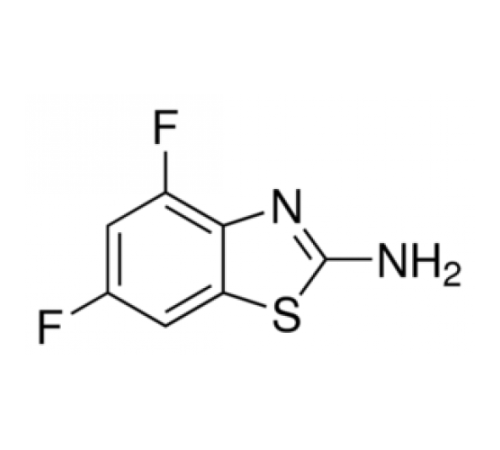2-амино-4,6-дифторбензотиазол, 97%, Alfa Aesar, 25 г