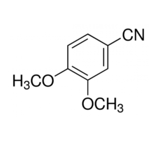 3,4-диметоксибензонитрил, 98 +%, Alfa Aesar, 100г