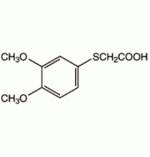 (3,4-Диметоксифенилтио) уксусной кислоты, 97%, Alfa Aesar, 5 г