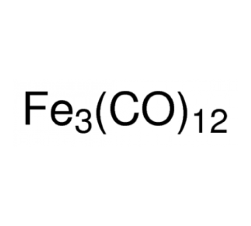 Dodecacarbonyltriiron, 96% (сухого веса.), Удар. с 5-10% метанол, Alfa Aesar, 2g