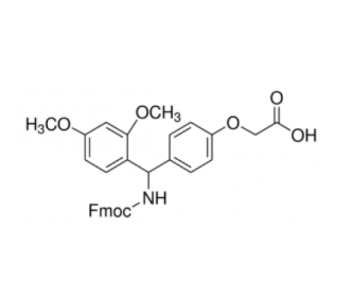 4 - [(2,4-диметоксифенил) (Fmoc-амино) метил] феноксиуксусной кислоты, 98 +%, Alfa Aesar, 5 г