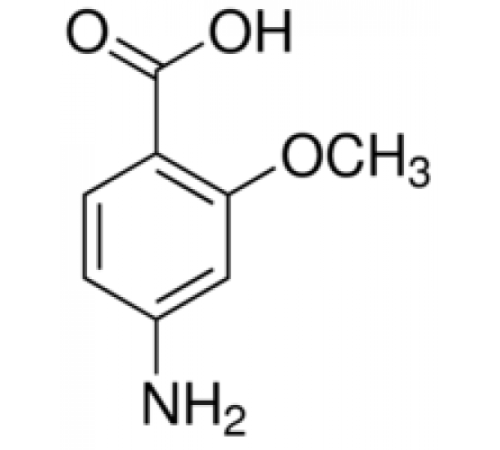 4-Амино-2-метоксибензойной кислоты, 97%, Alfa Aesar, 25 г