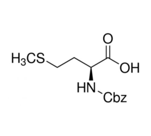 Н-бензилоксикарбонил-L-метионина, 98 +%, Alfa Aesar, 5 г