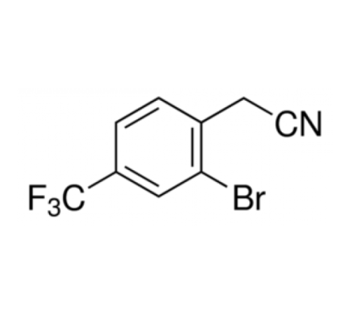 2-бром-4- (трифторметил) фенилацетонитрил, 98%, Alfa Aesar, 25 г