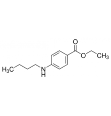 Этил 4 - (н-бутиламино) -бензойной кислоты, 98%, Alfa Aesar, 25 г