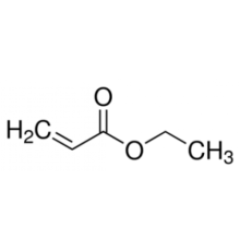 Этилакрилат, 99%, удар. с ок 20ppm 4-метоксифенол, Alfa Aesar, 100мл