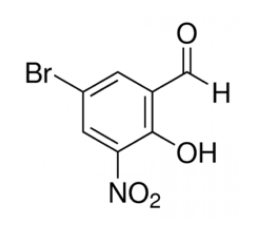 5-Бром-3-нитросалицилальдегида, 97%, Alfa Aesar, 1 г