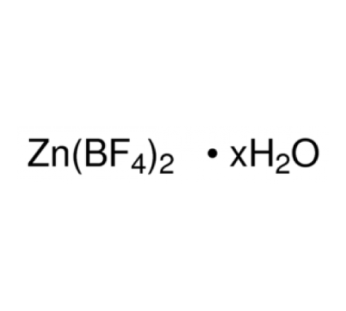 Цинк Тетрафторборат гидрат, Zn 18% мин, Alfa Aesar, 250 г