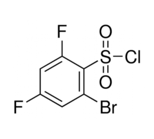 2-бром-4,6-дифторбензолсульфонилхлорид, 97%, Alfa Aesar, 5 г