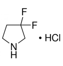 Гидрохлорид 3,3-Difluoropyrrolidine, 98%, Alfa Aesar, 100 мг