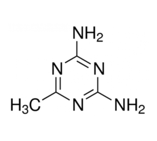 2,4-диамино-6-метил-1, 3,5-триазин, 96%, Alfa Aesar, 500 г