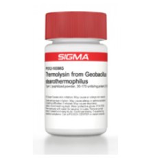 Термолизин из Geobacillus stearothermophilus, тип X, лиофилизированный порошок, 30-175 мкг / мг белка (E1% / 280) Sigma P1512