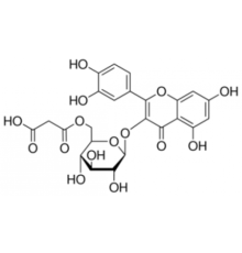 Кверцетин 3-O- (6 "-O-малонилββ D-глюкозид 85% (ВЭЖХ) Sigma 16733