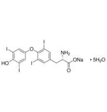 Пентагидрат натриевой соли L-тироксина 98% (ВЭЖХ), порошок Sigma T2501