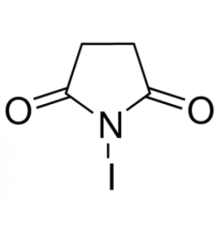 Н-йодсукцинимид, 97%, Alfa Aesar, 25 г