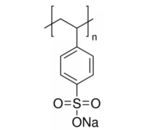 Поли(натрия-p-стиролсульфонат), в среднем M.W. 70.000, Acros Organics, 500г