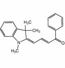 (2E, 4E) -1-фенил-4- (1,3,3-триметил-2-индолинилиден) -2-бутен-1-он, 95%, Alfa Aesar, 5 г