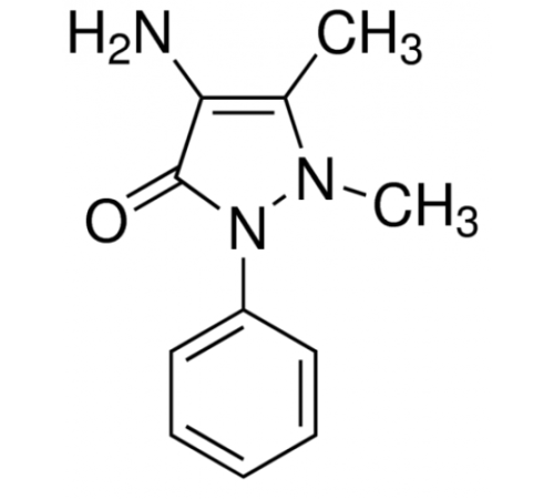 4-Аминоантипирин, 98%, для синтеза, Panreac, 100 г
