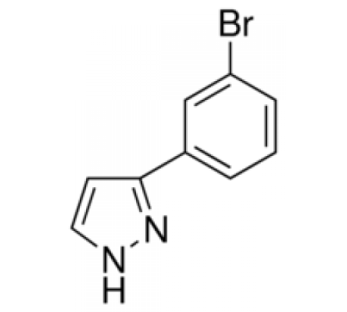 3 - (3-бромфенил) -1Н-пиразол, 98%, Alfa Aesar, 5 г