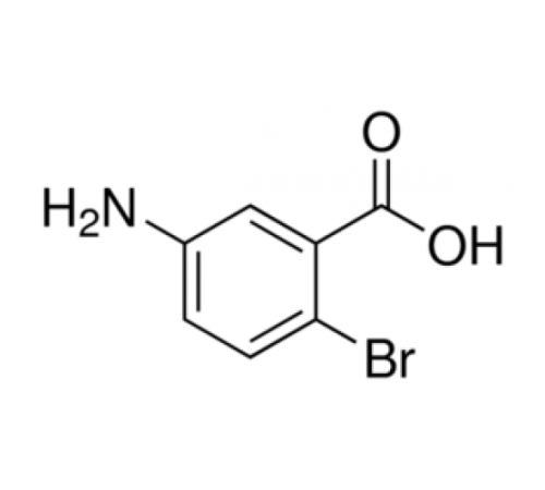 5-Амино-2-бромбензойной кислоты, 95%, Alfa Aesar, 5 г