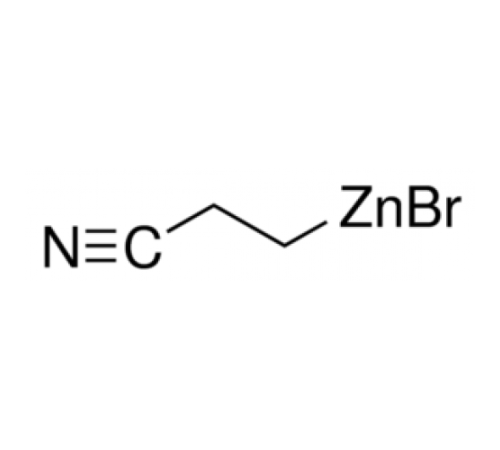 2-Cyanoethylzinc бромид, 0,5 М в ТГФ, упакованы в атмосфере аргона в герметично закрываемых ChemSeal ^ т бутылок, Alfa Aesar, 50мл